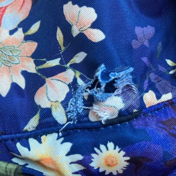 LPA- FLORAL SPRING ANORAK JACKET 360  /HALF ZIPPER/SIZE SMALL - Picture 15 of 15